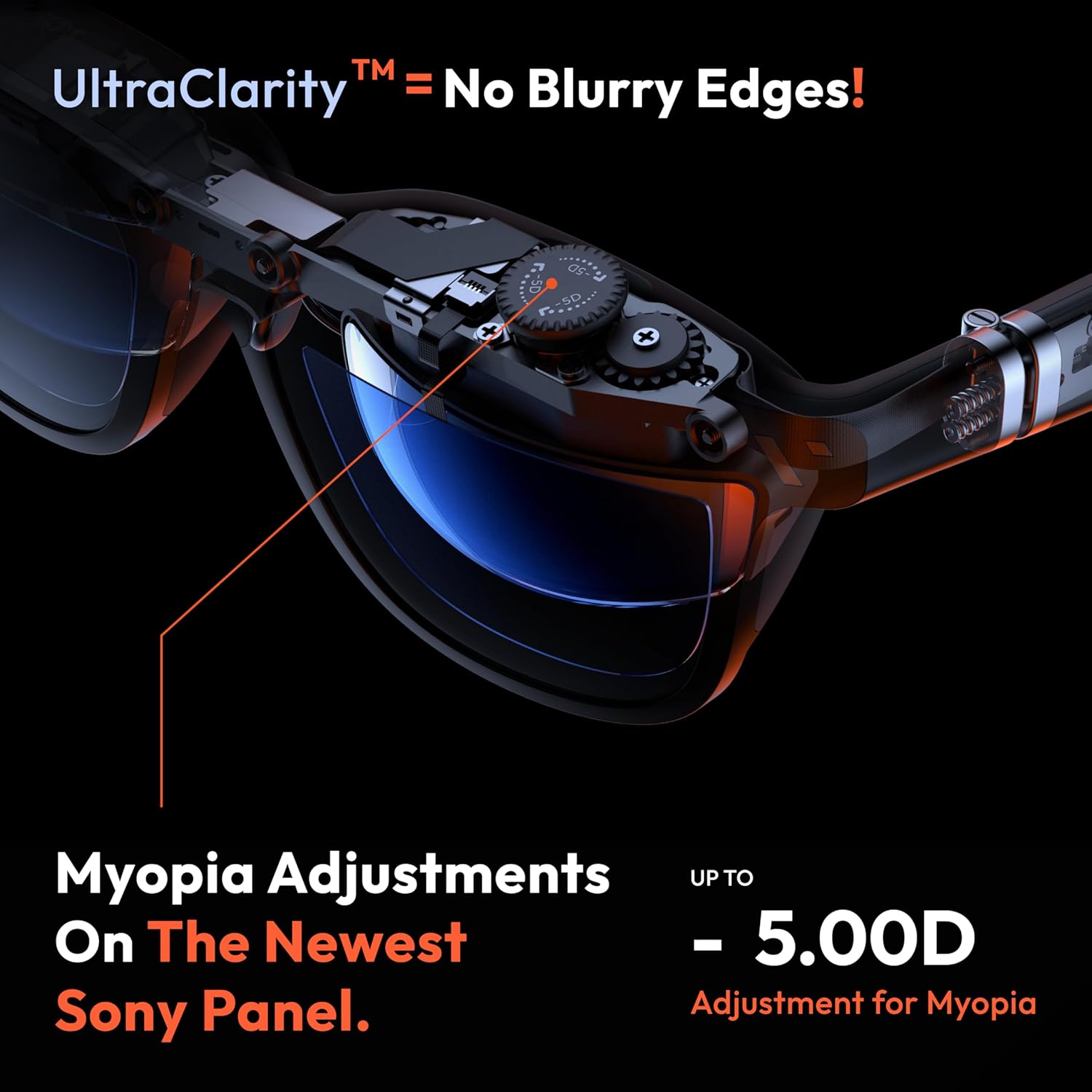 VITURE Lentes Pro XR/AR, pantalla de 135 pulgadas, 120 Hz, 1000 nits, audio Harman, ajustes de miopía, película electrocrómica, para iPhone 16/15/Android/Mac/PC/Steam Deck, primera experiencia XR