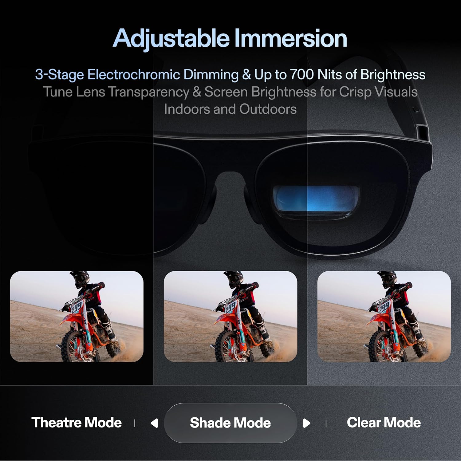 Lentes de realidad aumentada One Pro con chip X1